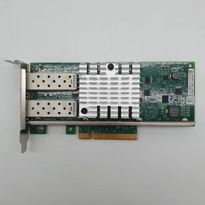 Genuine Intel X520-DA2 Dual Port 10Gb SFP+ PCIe Adapter LP Bracket - Picture 1 of 3