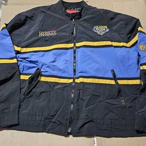 North American Fisherman Outdoors Life Member Windbreaker Jacket Mens XL Vtg 90s - Picture 1 of 13