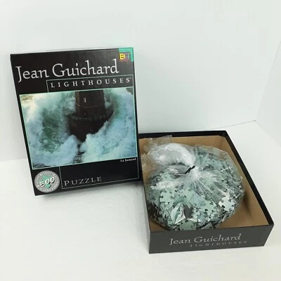 Buffalo Games Jean Guichard Lighthouse Puzzle 513 Pieces 21x15 Hard Difficult - Image 1 of 4