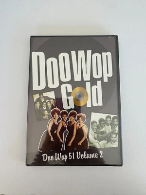Doo Wop Gold: Doo Wop 51 Volume 2, DVD, 2002 Sealed Charity DS56 - Image 1 of 2