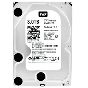 WD WD30EFRX 3TB 5400RPM 64Mb Cache SATA III 3.5 " Inches - Picture 1 of 5
