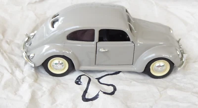 Rio 1/43 Volkswagen 1300 VW Maggiolino Grigio con Finestra Brezel Buona Tenuto - Immagine 1 di 4