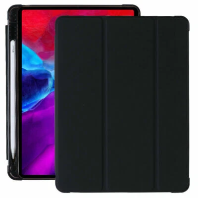 PU Leather Smart Case For iPad 10.9 Air 4 10.2 8th 7th Pro 11 With Pencil Holder - Image 1 of 4