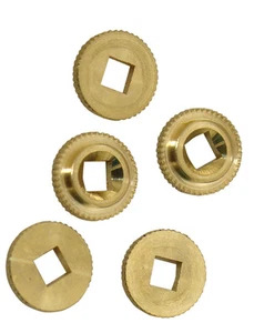 New Regula Cuckoo Clock Hand Bushings with Square Hole - 12 pieces (CC-809) - Picture 1 of 1