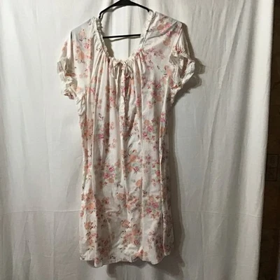 Laura Ashley 100% Cotton Cottagecore Floral Romantic Feminine Nightgown XL - Image 1 of 4