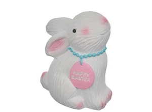Easter Decor 4 Inch Resign Bunny Pink Or Blue each sold separately - Picture 1 of 2