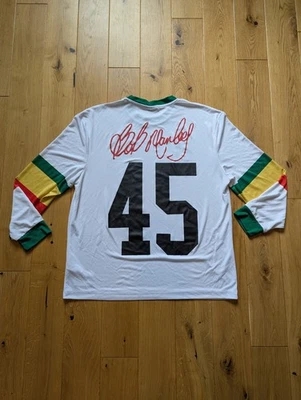 Bob Marley Zion Rootswear Long Sleeve Jersey White Size 2xl - Image 1 of 4