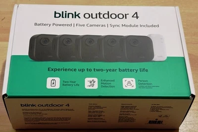Sistema de seguridad Blink Outdoor 4 pilas 5 cámaras NUEVO Foto 1 de 2