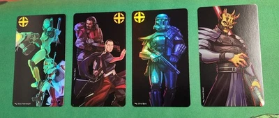 Star Wars Shatterpoint Store League Tournament Kit 3 Promo Cards all Four - Image 1 of 2