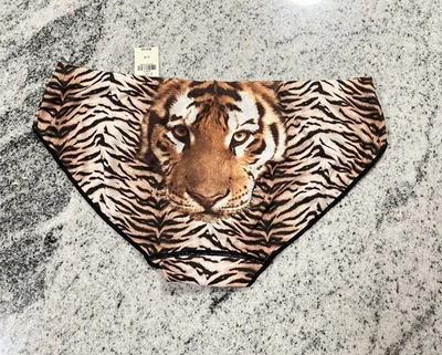 NUEVO CON ETIQUETAS VS ROSA YOGA Tigre Gráfico Sin Costuras Bikini Panty Grande Y2k Victoria’s Secret Foto 1 de 4