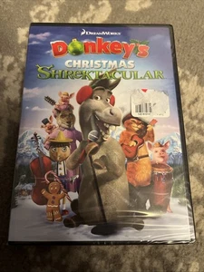 Donkey’s Christmas Shrektacular (DVD) New Sealed Dreamworks Shrek Special - Foto 1 di 2
