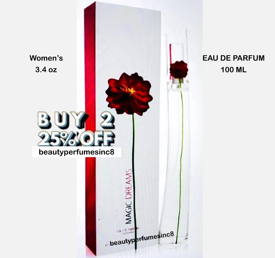 MAGIC DREAMS 3,4 OZ/100 ML EAU DE PARFUM SPRAY PARA MULHERES - Imagem 1 de 4