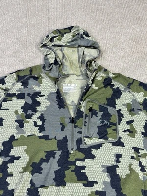 Kuiu Men’s 3XL Camo Nuyarn Merino Wool 145 Jacket Thermal 1/4 Zip - Image 1 of 4