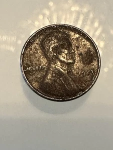 1943D Lincoln Steel Wheat Penny Cent Coin Rare Strike Error Liberty - Picture 1 of 2