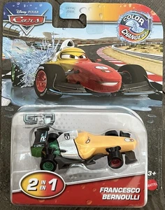 Disney Pixar Cars Color Changers Francesco Bernoulli GRC 2 In 1 - Picture 1 of 3