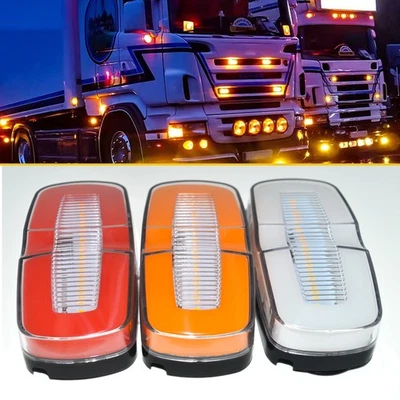 12-24V 28 LED Car Trailer Side Marker Winding Lamp Side Tailights 50000H Life g - Image 1 of 4
