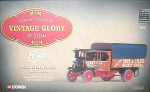Corgi 80201 1:50 Vintage Glory of Steam Wagon Foden Steam Wagon Tate & Lyle - Picture 1 of 1