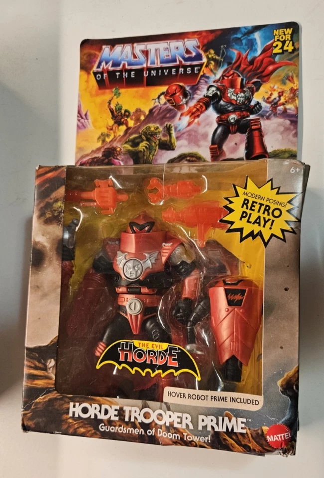 MISB He-Man Masters of Universe Horde Trooper Prime Hover robot Netflix Mattel