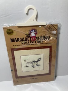Margaret Sherry Collection Purr Suit 14 Count Cross Stitch Cat NEW 2003 - Picture 1 of 9