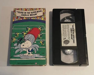 VHS Charlie Brown Youre In The Super Bowl Charlie Brown (VHS, 1993) - Bild 1 von 2