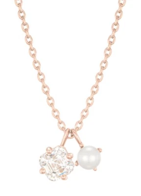 J.Estina LALA J ожерелье JJLJNQ4BF367SR420 серебро925 розовое золото жемчуг кубический цирко - Изображение 1 из 4