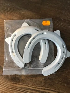 ACR Aluminum Horseshoes, 320-00 Rolling Sport Shoe, Firm Ground, Farrier, 1 Pair - Picture 1 of 2