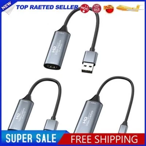 HDMI-Compatible To USB 2.0/USB 3.0/USB-C HD Video Grabber Game Capture Device - Afbeelding 1 van 15