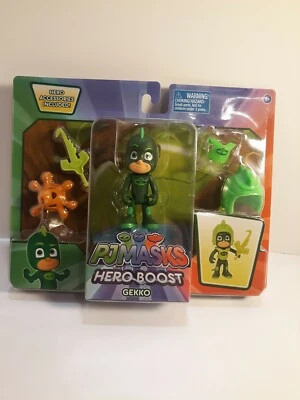 Boneco de ação PJ MASKS KKO HERO BOOST com CAPACETE BAÚ-PLACA GRAPPLER & SPLAT - Imagem 1 de 3