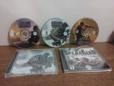 Medal of Honor Allied Assault & Spearhead Expansion PC - Discs Only with codes - Image 1 of 4