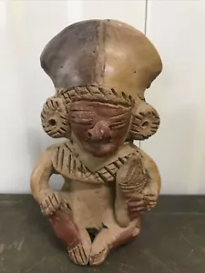 south / central American pottery figure pre columbian style 14cm   - Picture 1 of 10