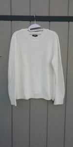 Pullover Creme /Weiß Gr. M, NEU ohne Etikett. Cotton - Bild 1 von 6