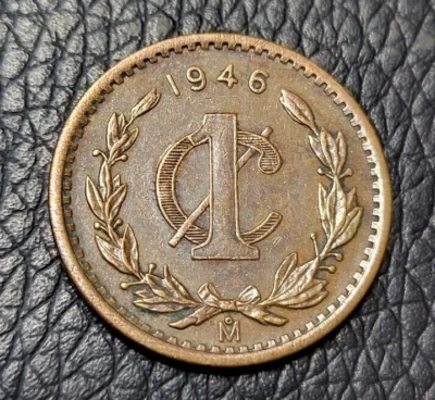 Moneda de 1 centavo México 1946 Foto 1 de 2