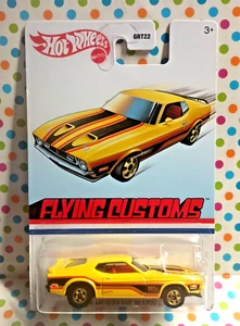 HOT WHEELS FLY CUSTOM 71 MUSTANG MACH 1 NUEVO B10 - Imagen 1 de 8