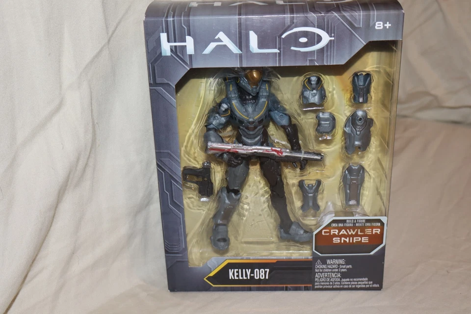 Mattel Toys 2016 Halo Series 2 Kelly-087 6 Inch Action Figure Crawler Snipe BAF