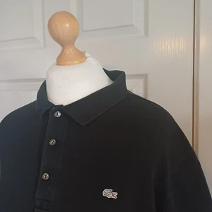 Lacoste Slim Fit Silver Crocodile Polo Size 8/XXXL/52" 100% Genuine - Picture 1 of 9