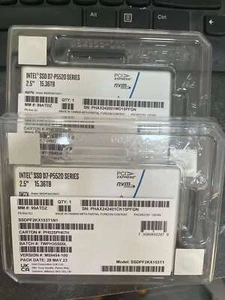 New Intel SSD D7-P5520 15.36TB SSD 2.5'' PCIe 4.0 NVMe U.2 SSDPF2KX153T1N1 DHL - Afbeelding 1 van 2