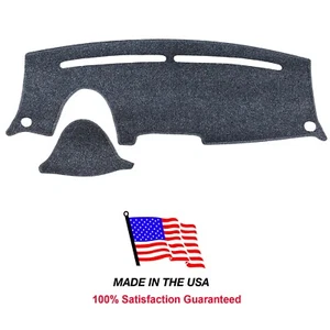 Pepper Gray Carpet Dash Cover Compatible with Fiat 500 2011-2015 Made in USA - Picture 1 of 10