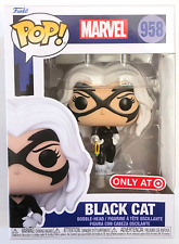 (MIB) BLACK CAT #958 Funko Pop! Target EXCLUSIVE! Spider-Man! with Pop Protector