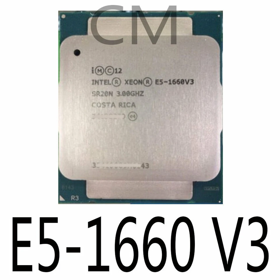 Intel Xeon E5-1620 V3 E5-1630 V3 E5-1650 V3 E5-1660 V3 CPU Processor - Image 1 of 1
