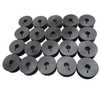 CKPSMS 20PCS LARGE STEEL BOBBIN FOR PFAFF 545 591 1240 1245 1246 JUKI LS-341 LS-1341