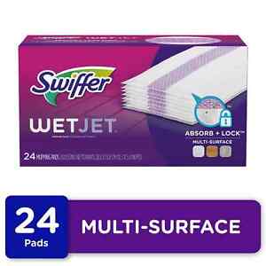 Swiffer WetJet Multi-Surface Floor Cleaner Pad Refill, 24 Count