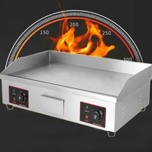 Elektrische Grillplatte Bratplatte Teppanyaki Elektrogrill Bräter 300 ℃ Gastro - Bild 1 von 11