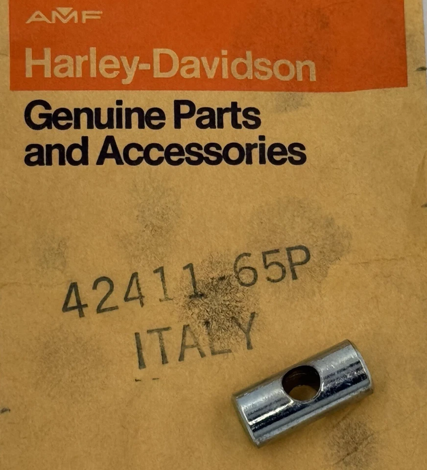 AERMACCHI HARLEY 42411-65P NOS brake lever PIN  MC65 SHORTSTER X90 Z90 - Image 1 of 1