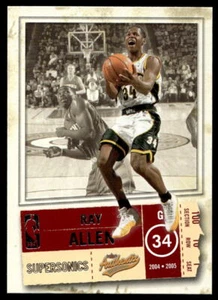 2004-05 Fleer Original #75 Ray Allen Seattle SuperSonics - Bild 1 von 2