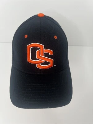 Oregon State OS Beavers Hat, Cap Size  M/L Orange Fitted Cap - Image 1 of 3