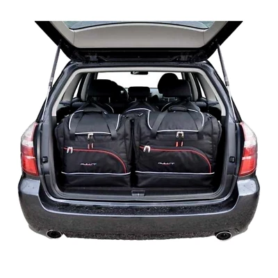 5 Kofferraumtaschen Set für SUBARU LEGACY IV Station Wagon (BP) KJUST - Bild 1 von 4
