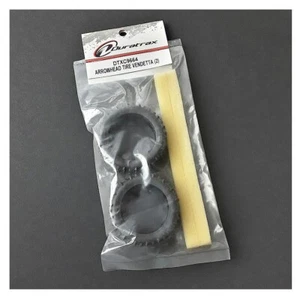 Vintage RC Car Duratrax Arrowhead Tire Vendetta 1pr (2) DTXC9664 Old Stock NIB - Picture 1 of 1