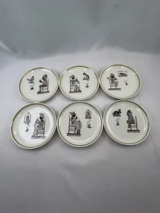 Goedewaagen Gouda Holland Plates, Set Of 6, Companions Pets Animals Tea Dishes - Picture 1 of 10