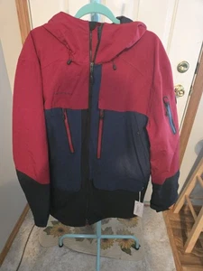 New Men's OBERMEYER Cirgue Jacket. Size L. Red, Navy, Black. NWT Retail $379 - Picture 1 of 8