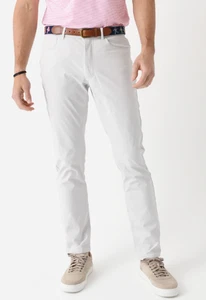 Holderness & Bourne Men's Parker Performance Pants Stone ~ Sz W 33 L 30 - Picture 1 of 5